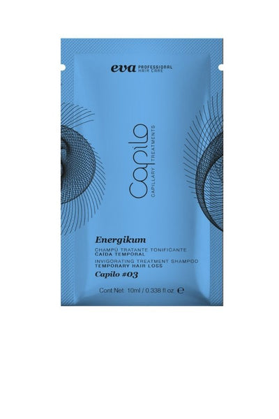 Capilo Energikum shampoo #03 - šampūnas nuo laikino plaukų slinkimo - MĖGINYS - SHADE CITY