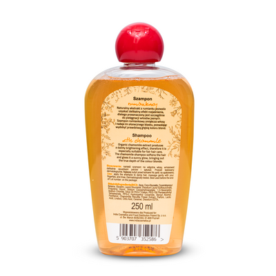 India Cosmetics shampoo with chamomile – šampūnas su ramunėlių ekstraktu - šviesiems plaukams