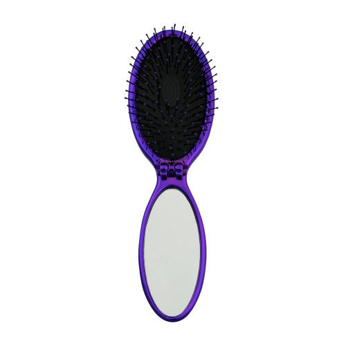 Wet Brush Sulenkiamas plaukų šepetys su veidrodėliu