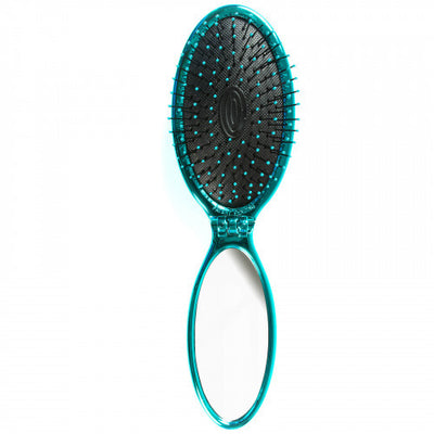 Wet Brush Sulenkiamas plaukų šepetys su veidrodėliu