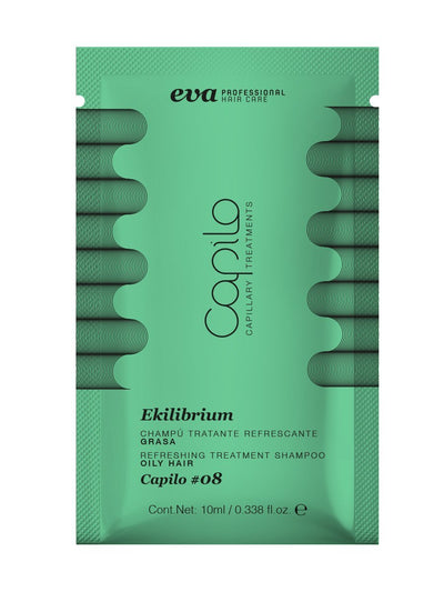 Capilo Ekilibrium shampoo #08 - šampūnas riebiems plaukams - SHADE CITY