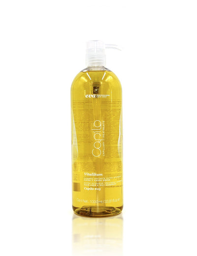 Capilo Vitalikum shampoo #05 - šampūnas nuo plaukų slinkimo ir riebių pleiskanų - SHADE CITY
