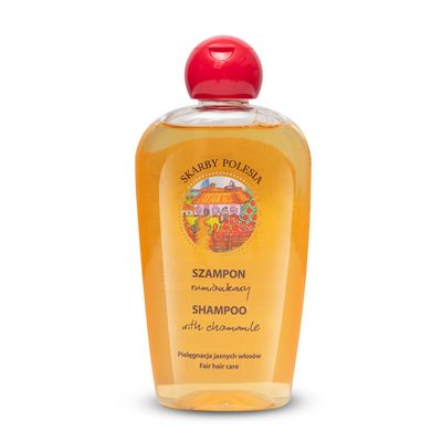 India Cosmetics shampoo with chamomile – šampūnas su ramunėlių ekstraktu - šviesiems plaukams