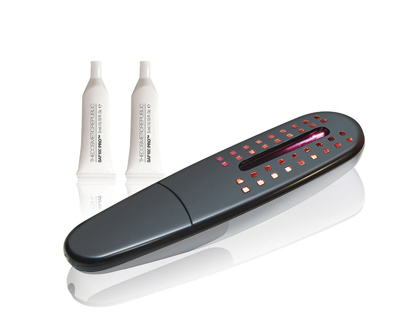 TCR Hair Booster Ampoules SAF100 PRO TM – multivitaminų, hialurono, keratino koncentratas - slenkantiems, silpniems plaukams - SHADE CITY